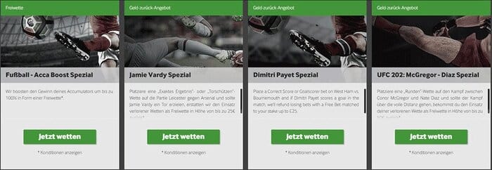 betway weitere angebote