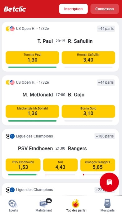 Betclic Bénin App