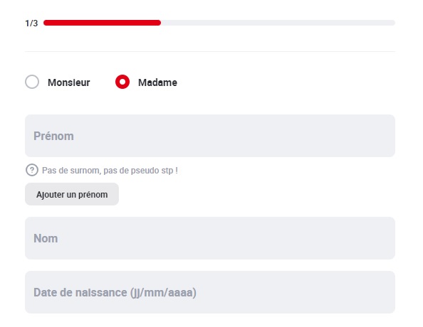 Betclic Inscription