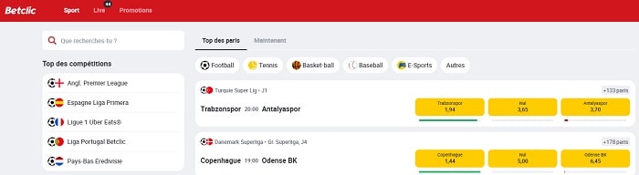 Code promo Betclic