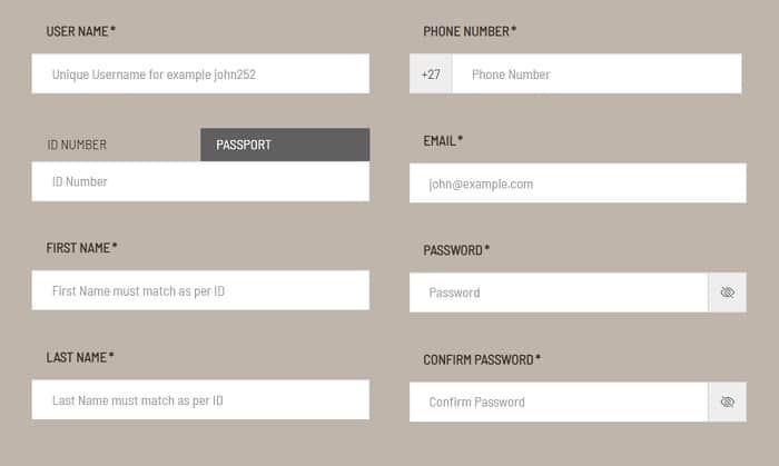 Supabets Registration