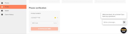 Bambet Deposit Payment