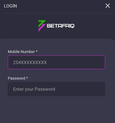 BetAfriq Login