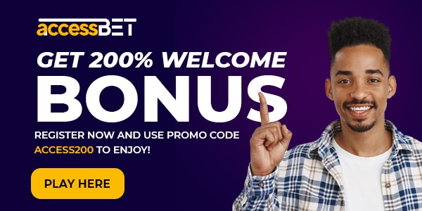 AccessBET Get 200% Welcome Bonus 