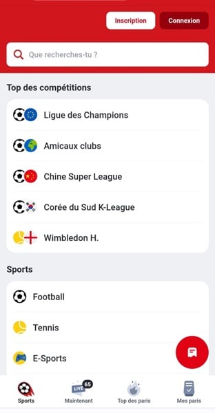 App Betclic