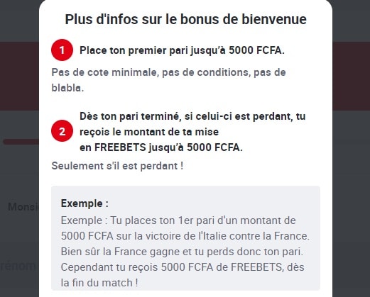 Bonus de Bienvenue sur l’application Mobile Betclic