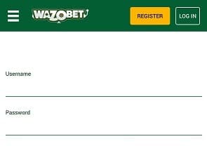 Wazobet Login