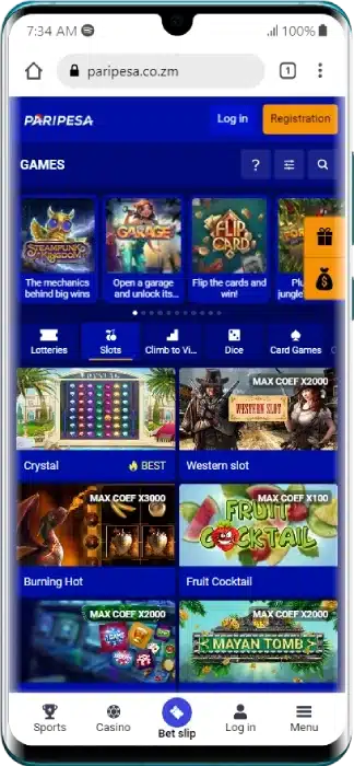 Range of Casino Games